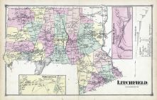 Litchfield, Bantam Falls Town, Northfield Town, Litchfield County 1874